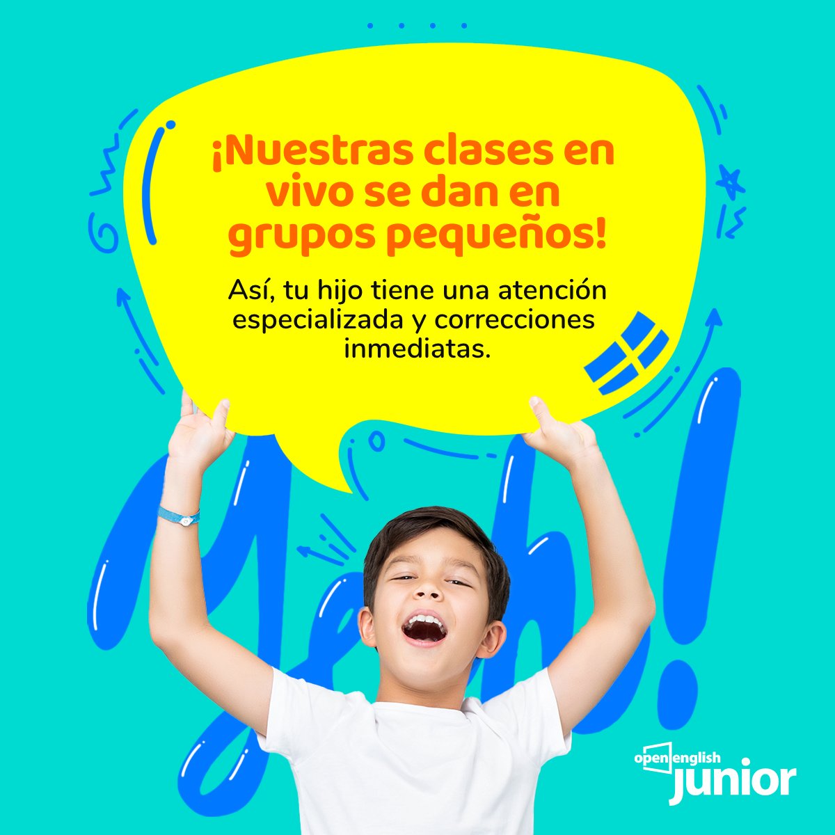 Open English Junior: la mejor forma de aprender inglés desde pequeños 