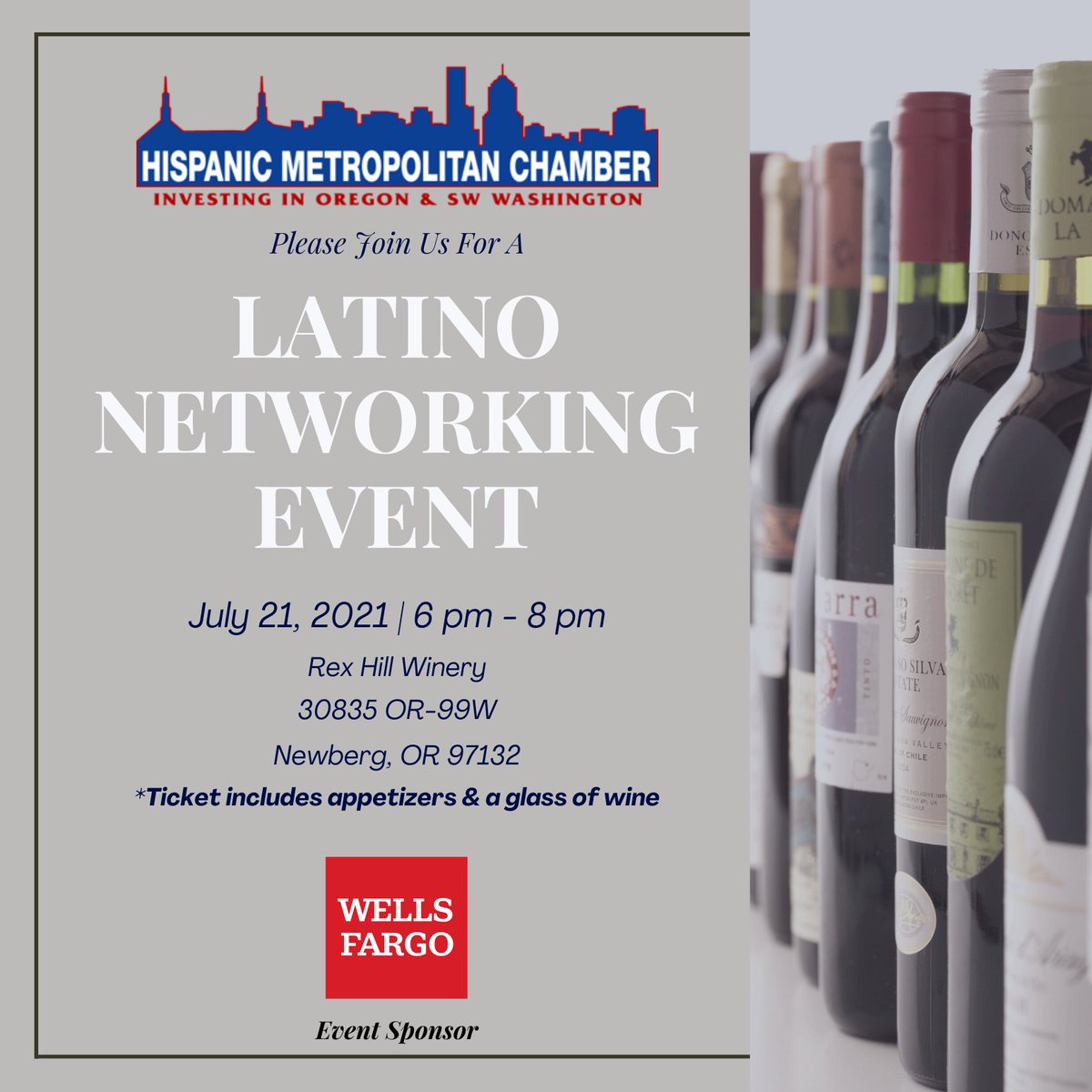 After a year of uncertainty, the Hispanic Chamber will host its first in-person event of the year. 
You can purchase your tickets here:
tinyurl.com/HMCNetworkingE…