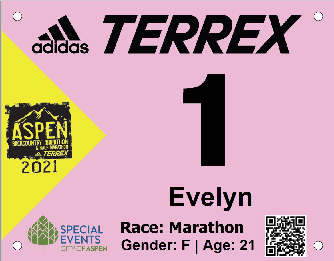 This year for the Aspen Backcountry Marathon &amp; Heavy Half we will have customized bibs! 
If you want a custom bib, register to race by Tues! 
If you were planning on changing the race you are in please transfer by Tuesday. 
ow.ly/EI8e50Fs6No 
<a href="/APRTweets/">Aspen Parks & Rec</a>