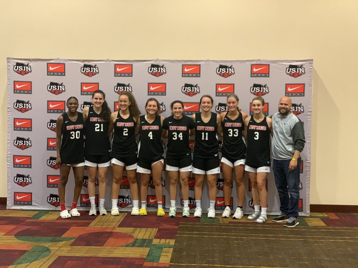 Finished 4-2 with a win in the 3rd place game.  We saw how good we can be when we keep the ball moving, read the def &amp; play great help side def. Proud of the effort all week!! Excited to head to Louisville this weekend with this awesome group of ladies!! #MagicFam🏀 #WeGotBetter