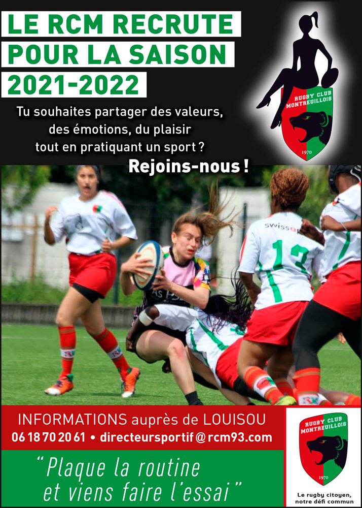 Rugby Club Montreuillois tweet media
