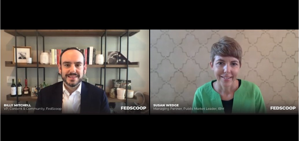 fedscoop's tweet image. Next week at #ThinkGov2021, hear from @IBM&apos;s Managing Partner, Public Market Leader, @sewedge on how open, hybrid architectures have become more effective for public sector missions &amp;amp; much more! Register now: bit.ly/3qGPQ9p