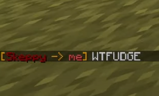 vbadgeppy's tweet photo. (ik it says skeppy but it was actually bad on his account)

badboyhalo my beloved has to specify that his "wtf" means "what the fudge" awwww https://t.co/jTv2nOrejq