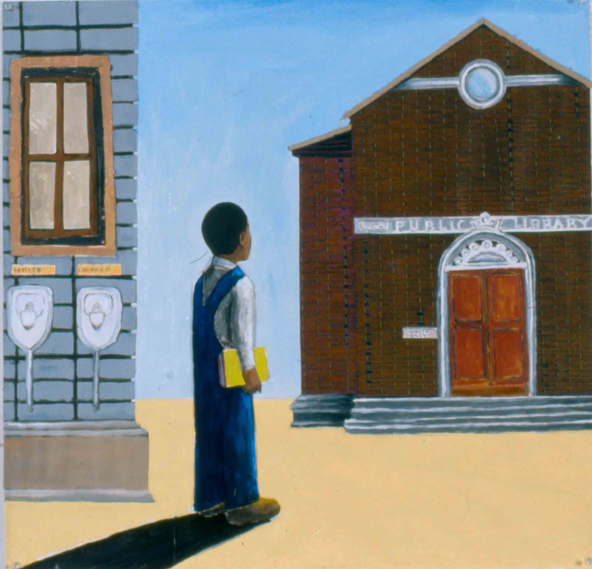 SEGREGATION (from the JOHN LEWIS SERIES), Benny Andrews, 2005