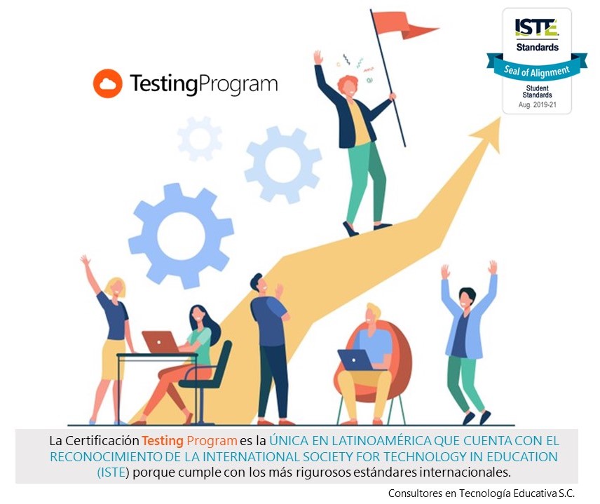 Testing_Program's tweet photo. #RedInternacionalDeCentrosDeCertificación
#EstándaresInternacionalesISTE #Acreditacion #Certificaciones #TestingProgram #Enseñar #Evaluar #Certificar #ComprometidosConLaEducación https://t.co/9Qz1yTsjxL