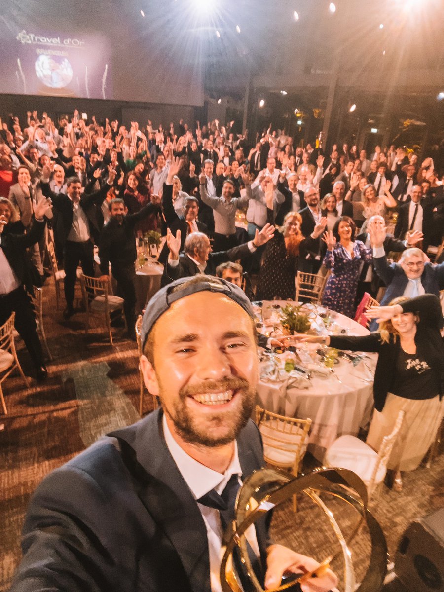 Trop d’émotions ! Merci à tous d’avoir voté pour moi aux Travel d’Or 😍❤️
#TDO21 <a href="/Eventiz_travel/">Eventiz</a> <a href="/TravelInsightFr/">Travel-Insight / Agence Digitale</a>