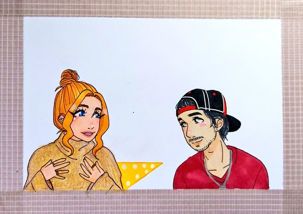 AnnikaQu33n's tweet photo. Dibuja #Dalzy para todos nuestros corazones porque son un amor y perfección ❤
@Lizyy_p & @DalasReview son las mejores personas que he podido conocer en YouTube y merecen todo lo bueno del mundo ❤ (si los viera en personas neta que quisiera abrazarlos mucho ♡) https://t.co/8AxEGv3VYD