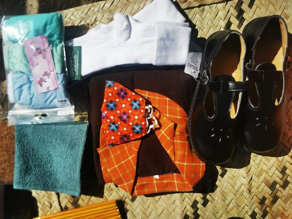 MIDZIUK's tweet photo. Uniforms ✅
Shoes ✅
Sanitary wear ✅
Books ✅
Fees for a year paid ✅

All set for #backtoschool  for 10 girls in Mbire, Zimbabwe. Many thanks to our generous anonymous sponsors (R n A) 💜

#education
#midziuk
#sponsorachild https://t.co/yuYMzpZPfq