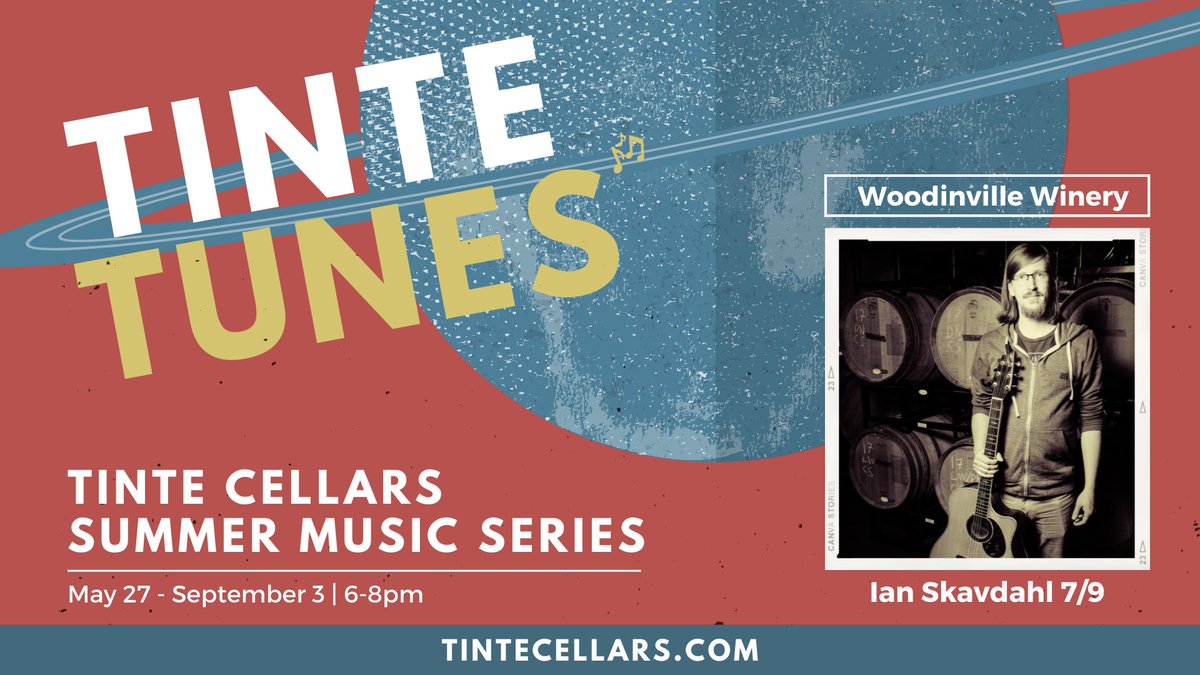 FRIDAY night at our <a href="/TinteCellars/">Tinte Cellars</a> Woodinville Winery location - Ian Skavdahl!!