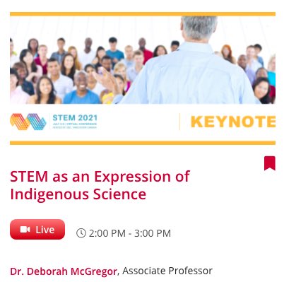 "Our knowledgeS are embedded in our communities." The idea of using the word knowledgeS instead of knowledge is an important shift on how we relate to the world. #stem2021 #changethestory #STEM <a href="/UBC/">University of British Columbia</a> <a href="/STEM2021UBC/">STEM2021</a>