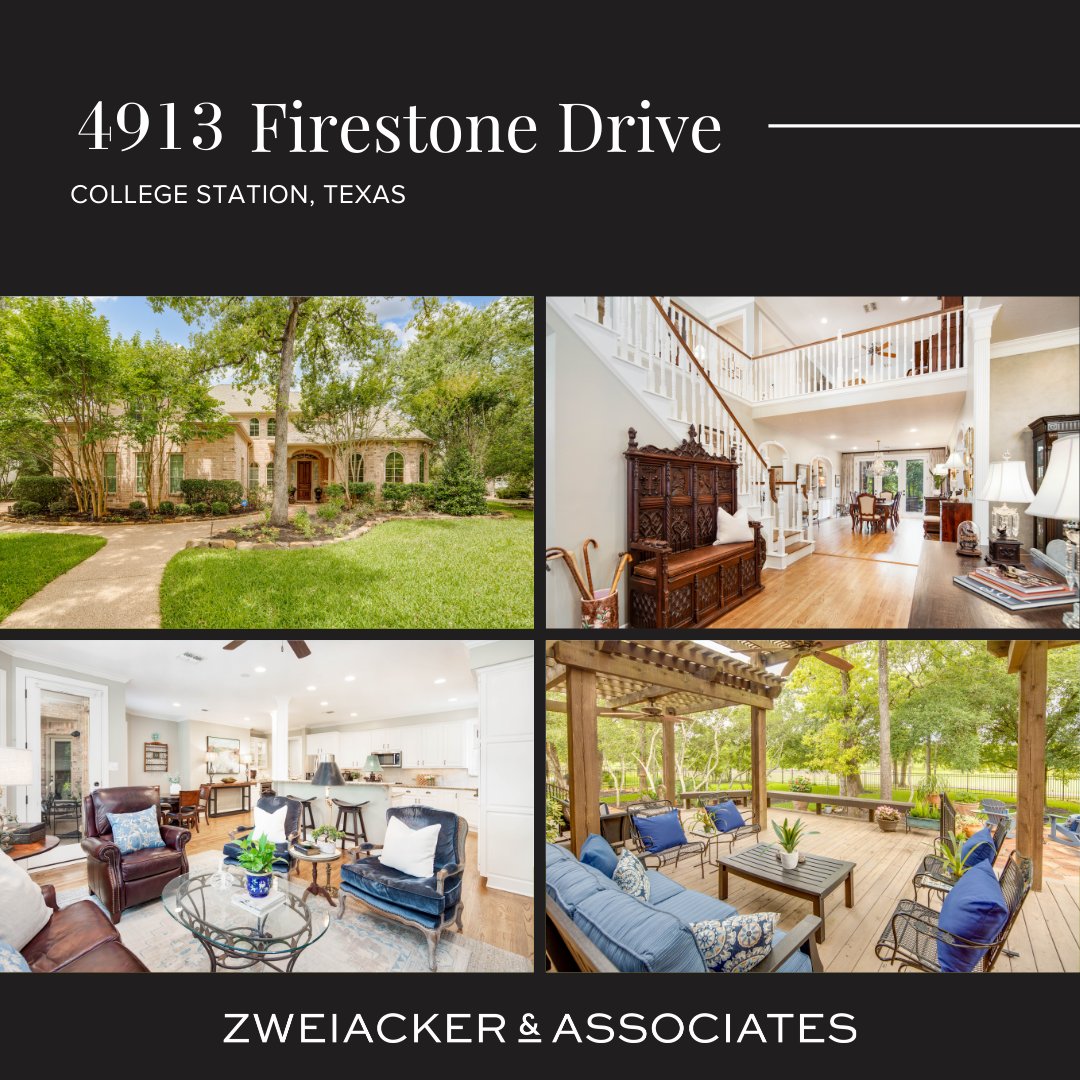 This impressive half-acre Pebble Creek Golf Course home immediately dazzles with its grand foyer, spacious living and dining rooms, and lush outdoor space. 
 bit.ly/3xU1vnB