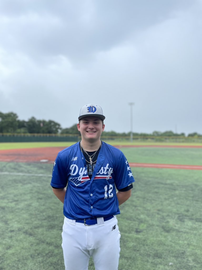 FiveToolTexas's tweet photo. F: @DynastyShowcase 2023 Richardson 3, NTX Banditos 16U Marshall 1
PoG: @JohnHebert_21_ 2 IP, 5K, 0H, 0R / 1-2, 2B, R
Pitcher: @DavisYaws 5.2 IP, 8K, H, R

@2D_Sports @FiveToolTexas https://t.co/04IzwJgZKy