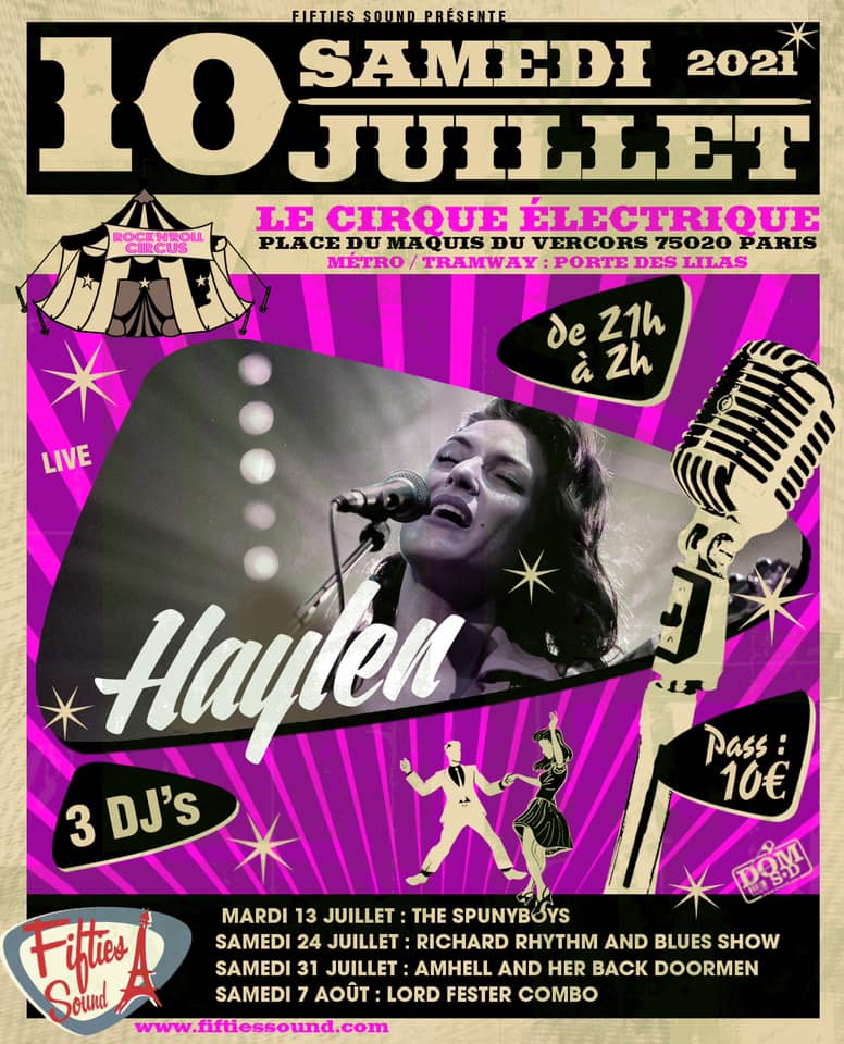 LE concert de ce samedi 10 juillet à Paris ! <a href="/haylenmusic/">Haylen Officiel</a>