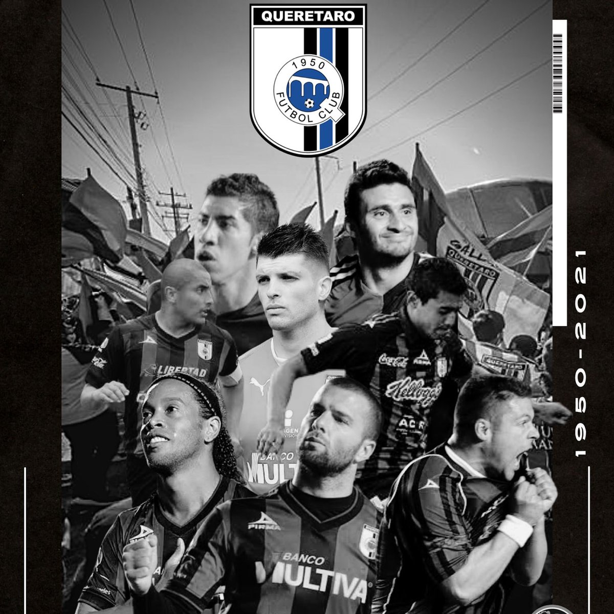 Felicidades <a href="/Club_Queretaro/">Gallos Blancos 🐓</a> por estos 71 años de Historia.