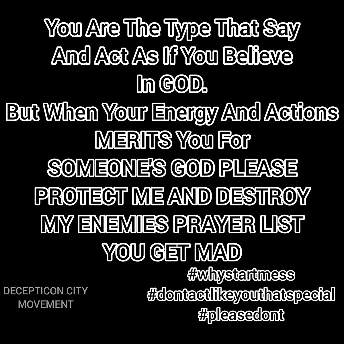 DOPERECORDSENT's tweet photo. #god #righteous #act #normal #people #society #conscious #consciousliving #caring #stopbeingnegative #stophate #positiveenergy #hope #changeisgood #keepit100 #selfdefense #beware #keepsafe #staysmart https://t.co/H2FRbtoqAS
