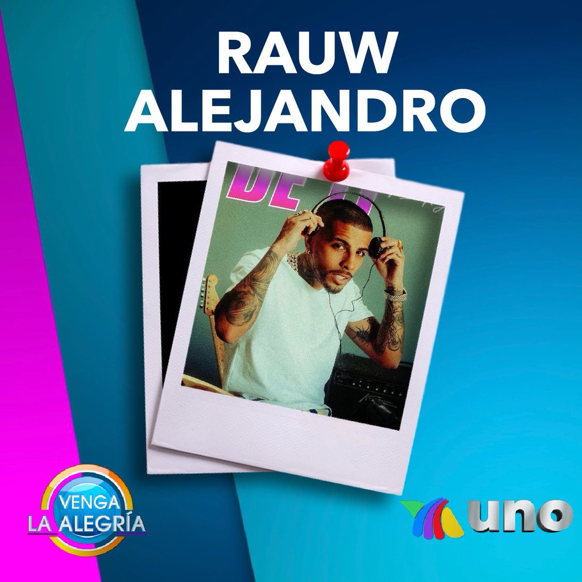 ¡Este viernes tendremos una gran exclusiva con el cantante del momento, <a href="/rauwalejandro/">RAÚL</a>! 
🙌🏻🎉🎤🕺🏻

¡Te esperamos mañana en #VLA a las 8:55 AM por @aztecauno! 📺