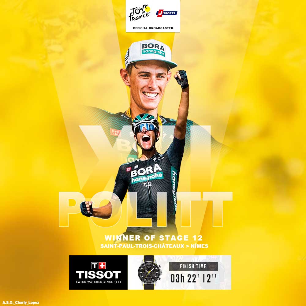 jspocycle's tweet photo. #TDF2021 第12ステージ WINNER
ニルス・ポリッツ (BOH)

💬「信じられないよ。ツールで勝つことは夢だったからね。家族と離れて多くの時間を過ごしているけど、この勝利を彼らに捧げたい。自転車は僕の情熱さ」
https://t.co/kJ7QaP34Vt

#jspocycle
#ウィナーカード https://t.co/JK2hZ4FqTV