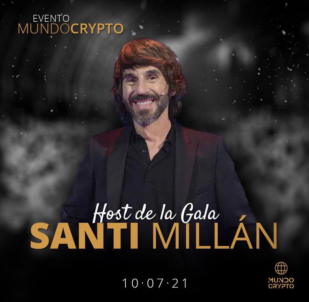 Santi Millán será el presentador de la gala Mundocrypto. 🤯 De presentar  Got Talent a presentar un evento de Criptomonedas? Que locura lo que  estamos creando WOW 🚀