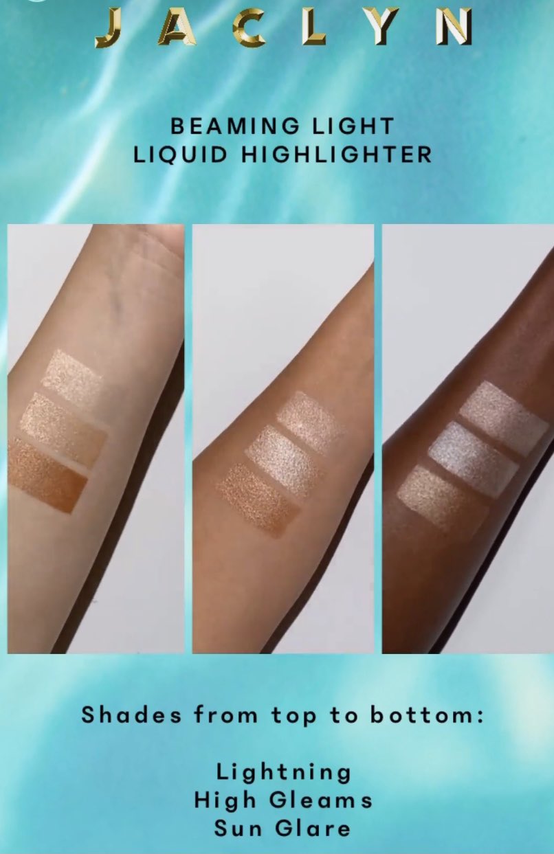 Jaclyn Cosmetics Beaming Light Liquid Highlighter - Lightning