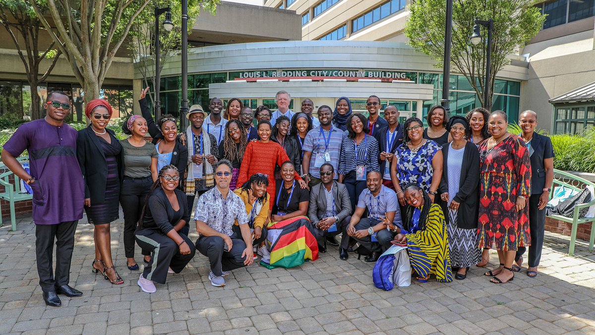 Did you know that UD has hosted #MandelaFellows during summer for six years? On June 24, #YALI2021 fellows had an interactive alumni engagement session with #YALI2018 and #YALI2019 fellows. What a way to foster cross-cohort collaborations!
(pictured: fellows in 2019)
