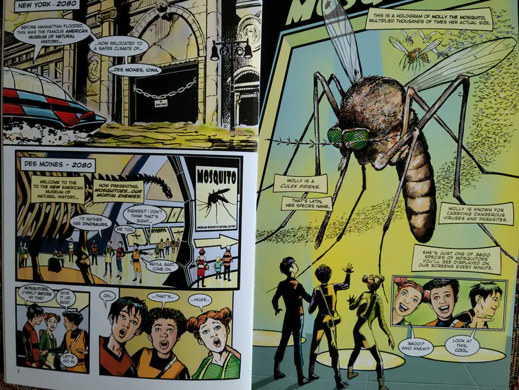 Dr Cameron Webb (@mozziebites) on Twitter photo If humans and mosquitoes had a battle at the end of the world, who would win? Young kids at a science themed summer camp worked with <a href="/Marvel/">Marvel Entertainment</a> artist Bob Hall to develop a cool comic and come up with some catchy #publichealth slogans theconversation.com/i-have-city-ki… #scicomm If humans and mosquitoes had a battle at the end of the world, who would win? Young kids at a science themed summer camp worked with <a href="/Marvel/">Marvel Entertainment</a> artist Bob Hall to develop a cool comic and come up with some catchy #publichealth slogans theconversation.com/i-have-city-ki… #scicomm