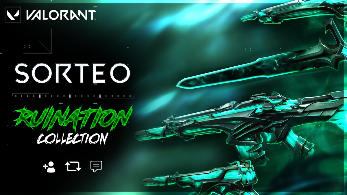 SORTEO PACK RUINATION:

Requisitos:

- Seguirme en Twitter
- Rt a este twit
- Mencionar a 2 amigos👇

Termina 22/7