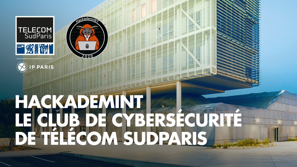 Télécom SudParis (@telecomsudparis) on Twitter photo La #cybersecurite <a href="/TelecomSudParis/">Télécom SudParis</a> @IP__Paris, c'est également notre club <a href="/hackademint/">HackademINT</a>, une équipe compétitive de #CTF (Capture The Flag) qui performe dans un grand nombre de challenges internationaux en cybersécurité.🚀 #jointélécomsudparis #cpge.
👉 hackademint.org La #cybersecurite <a href="/TelecomSudParis/">Télécom SudParis</a> @IP__Paris, c'est également notre club <a href="/hackademint/">HackademINT</a>, une équipe compétitive de #CTF (Capture The Flag) qui performe dans un grand nombre de challenges internationaux en cybersécurité.🚀 #jointélécomsudparis #cpge.
👉 hackademint.org