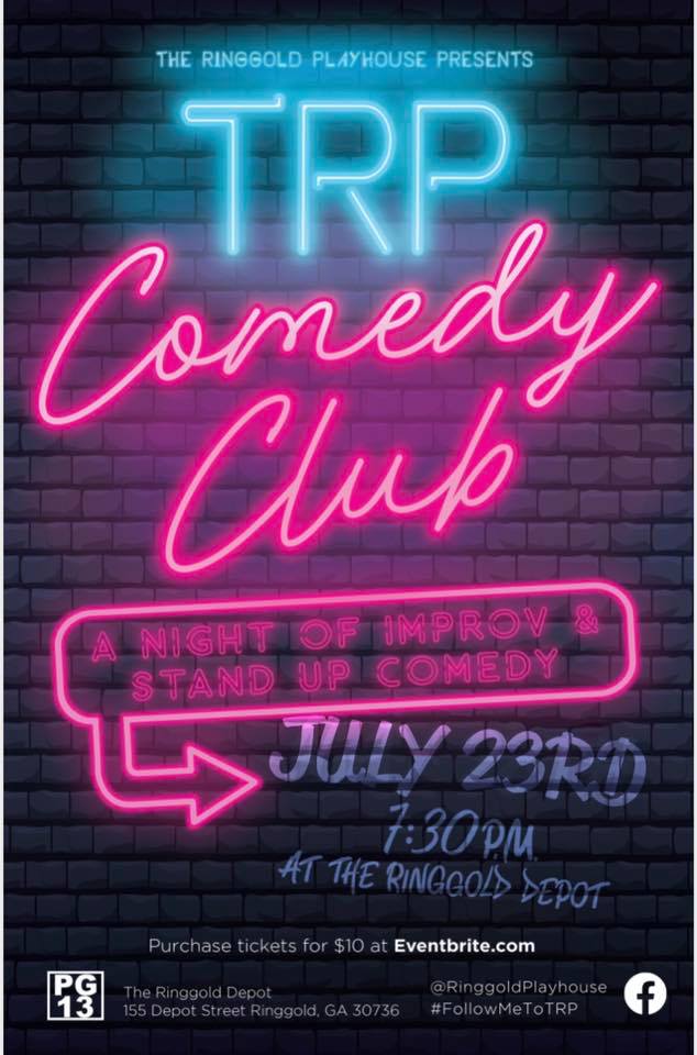RinggoldTweets's tweet photo. SO MUCH GOING ON IN RINGGOLD TONIGHT!
Sip & Sale-abration 5-8
Wine & Art at Ringgold Market Pavilion from 6-9
TRP Comedy Club at the Depot 7:30
We hope to see you tonight!
#NothinLikeRinggold #FollowMeToTRP #gamainst #thingstodoinringgold #ringgoldga
#catoosacountyconnects https://t.co/St2fZjOVXP