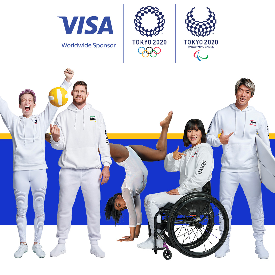 Take an AR photo with Team @Visa athletes! Tap to play and take a photo with Team Visa athletes at Hudson Yards thanks to Visa. Located in the PS&G and Level 4 of The Shops.