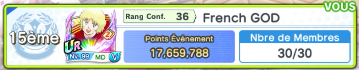 FrenchGod6's tweet photo. La FG réalise un top 1 EU sur cet event à points ! ✌️😏
Des tops individuels en pagaille, incroyable de voir autant de motivation dans une période si compliquée - bravo à tous, vraiment !
GG à @univers7fr et aux autres confs FR dans le top 100 !
Prochain arrêt : CvC 🚂💨 https://t.co/v1xI4ibbfh