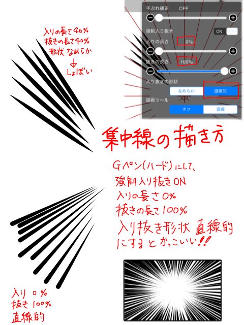 開会式で使われたプラカードに描かれていた集中線の抜きが甘いと指摘する漫画家 絵描きの皆様 アシスタントが描いてきたらリテイク出す 書体も気になる Togetter