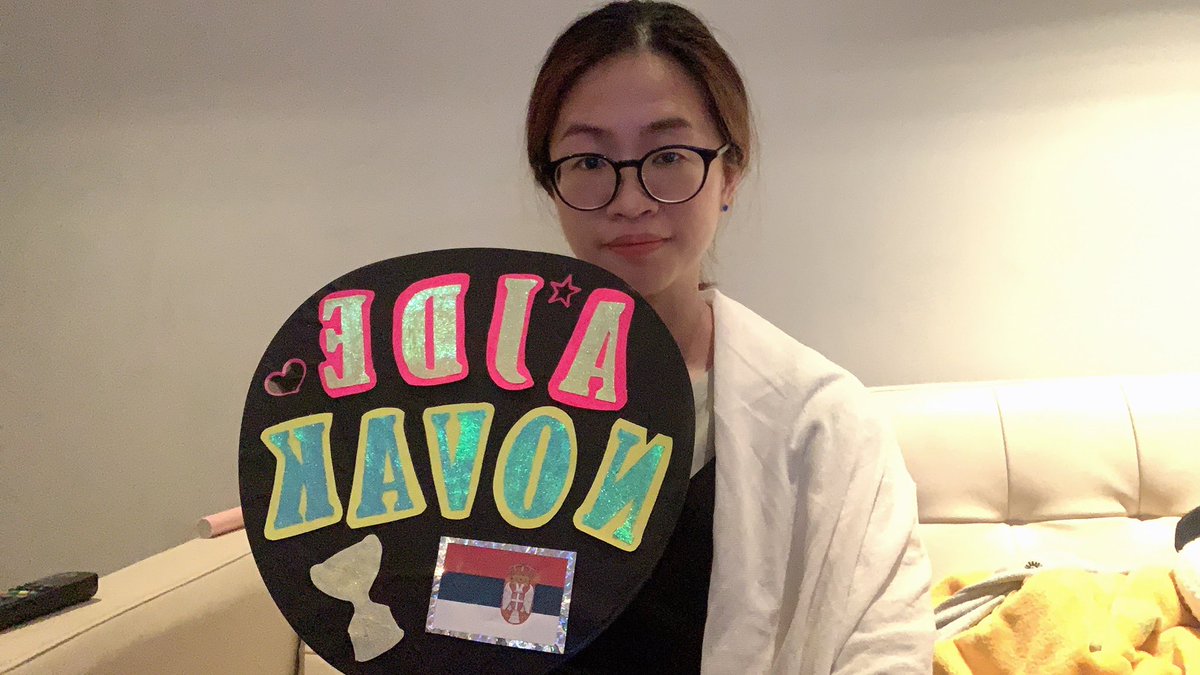 evasakuraimamo's tweet photo. Ok I did it with a selfie stick π€£π€£π€£ with a little Serbia flag on the uchiwa #IdemoNovak #AjdeNole #TeamSerbia @DjokerNole @NovakFanClub wish you all the best π€βοΈπ
and wish you an enjoyable stay in Japan #olympics #γͺγͺγ³γγγ―γ#NoleFam https://t.co/J0P89ysrom