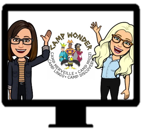 I can't believe it's our last day in #CampWonder. I want to give a BIG SHOUT-OUT to a great teaching partner <a href="/FaroughMs/">Ms. Farough</a>, I honestly would have been lost without her! One of the best parts about working in the #GECDSBSLP2021 is collaborating with wonderful educators. <a href="/BethAdlam/">Beth Adlam</a>