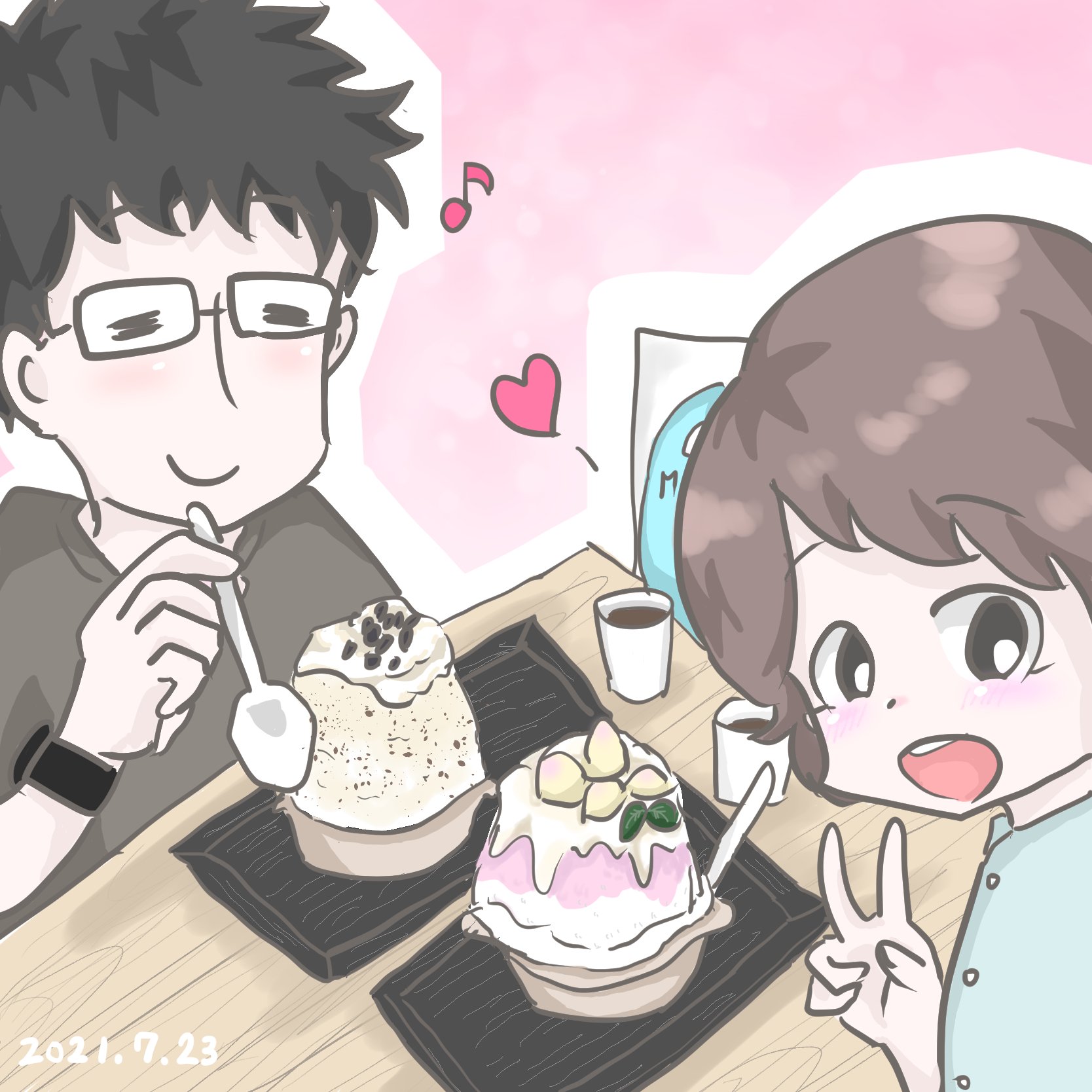 夫婦イラスト Twitter Search Twitter
