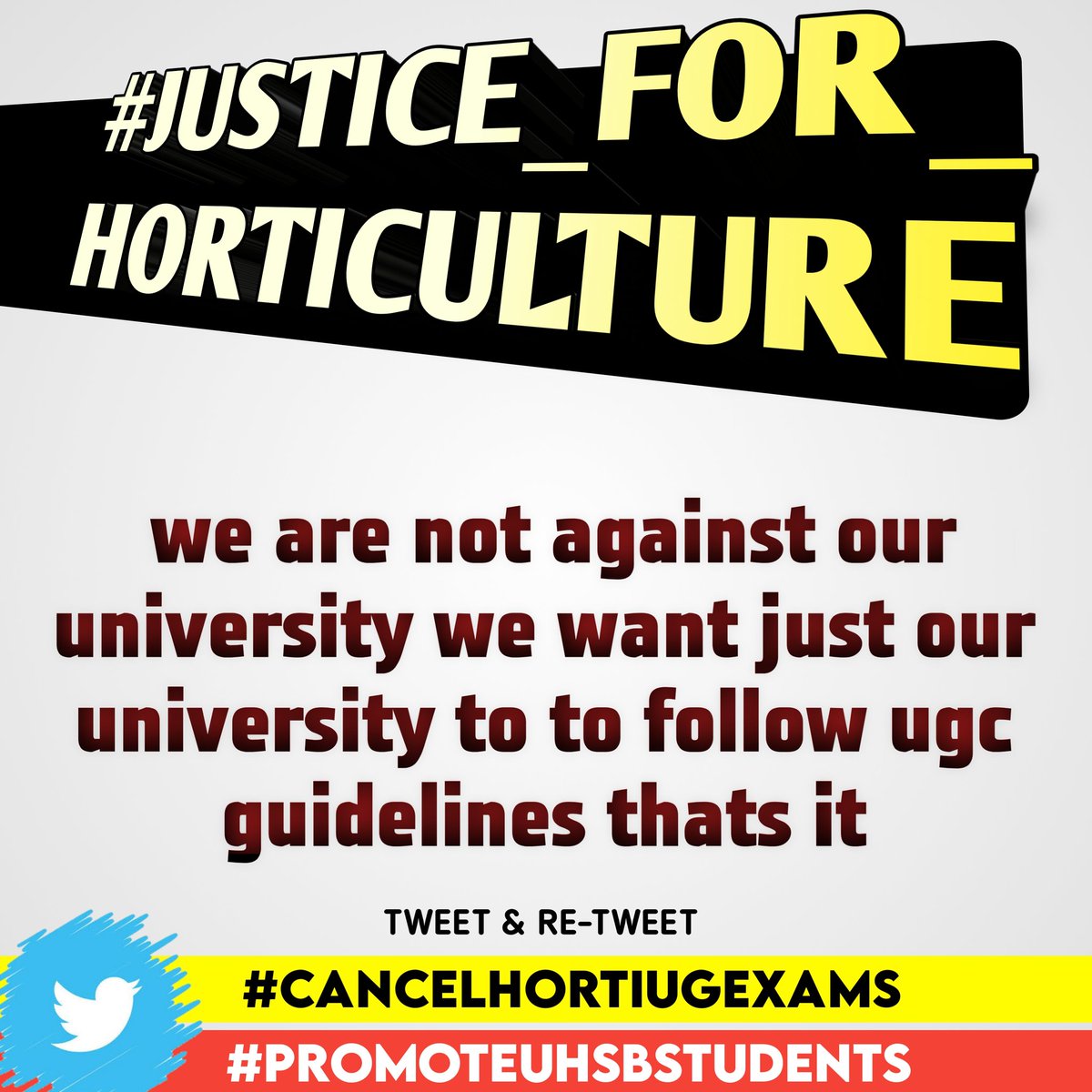 cohtrolls's tweet photo. #cancelhortiugexams 
#promoteuhsbstudents
@drashwathcn @BSYBJP @RShankar_RNR @UHSBagalkot @ugc_india @icarindia @bcpatilkourava @NSUIKarnataka @ABVPKarnataka @Karnataka_DIPR @nimmasuresh @nstomar @AgriGoI @PMOIndia @CMofKarnataka @GovindKarjol 
@anvith_kateel @KarnatakaAidso https://t.co/450o86c2Xj