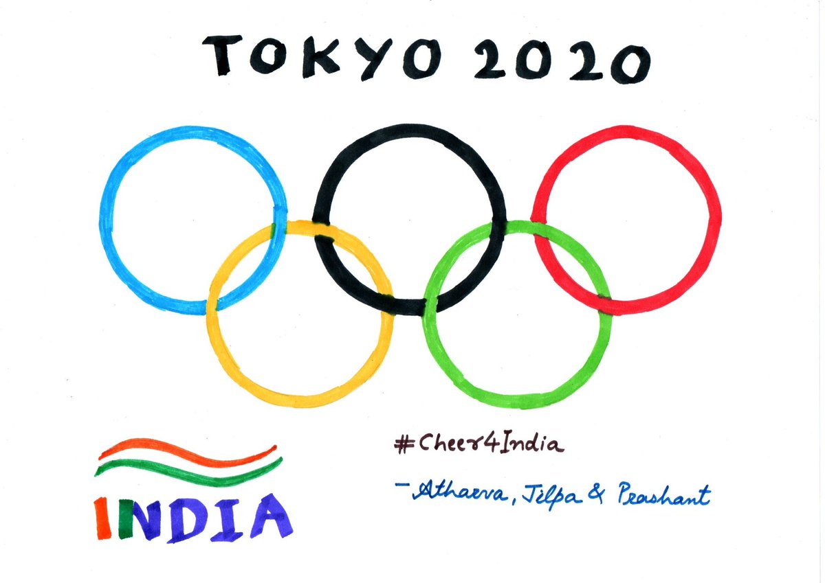 Best wishes to Team India. 
<a href="/IndiaSports/">Dept of Sports MYAS</a> <a href="/WeAreTeamIndia/">Team India</a>
#cheer4india 
#Tokyo2020 
#Olympics
