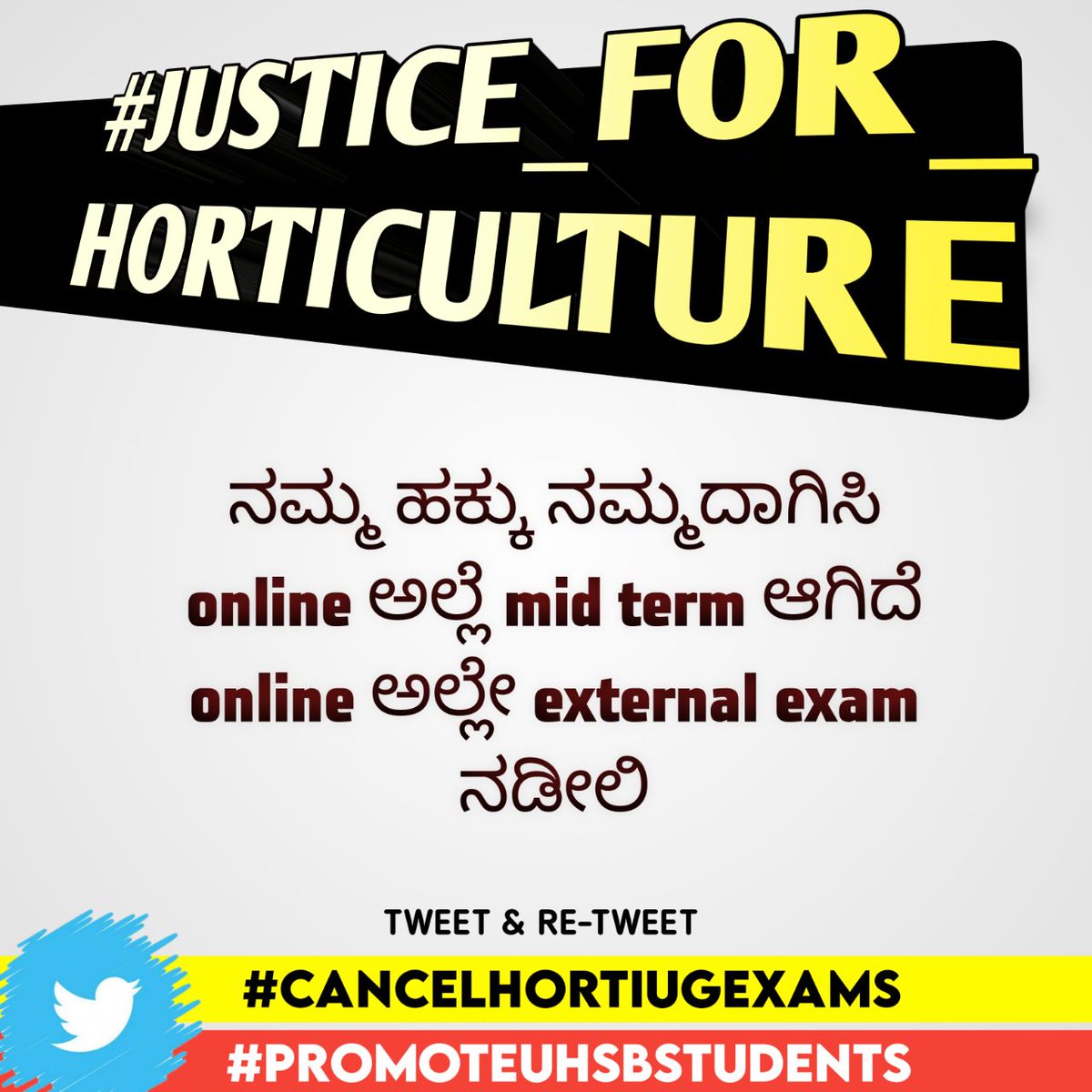 AnuragPG4's tweet photo. #cancelhortiugexams 
#promoteuhsbstudents
@drashwathcn @BSYBJP @RShankar_RNR @UHSBagalkot @ugc_india @icarindia @bcpatilkourava @NSUIKarnataka @ABVPKarnataka @Karnataka_DIPR @nimmasuresh @nstomar @AgriGoI @PMOIndia @CMofKarnataka @GovindKarjol 
@anvith_kateel @KarnatakaAidso https://t.co/YWRYBtmjjI