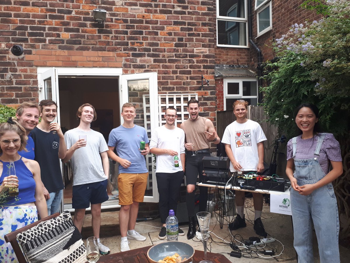 We couldn't be in Graz for <a href="/biotrans2021/">Biotrans2021</a> but we decided to celebrate a great conference with our own 'last night' event, complete with music from the Schlossberg Terrace!