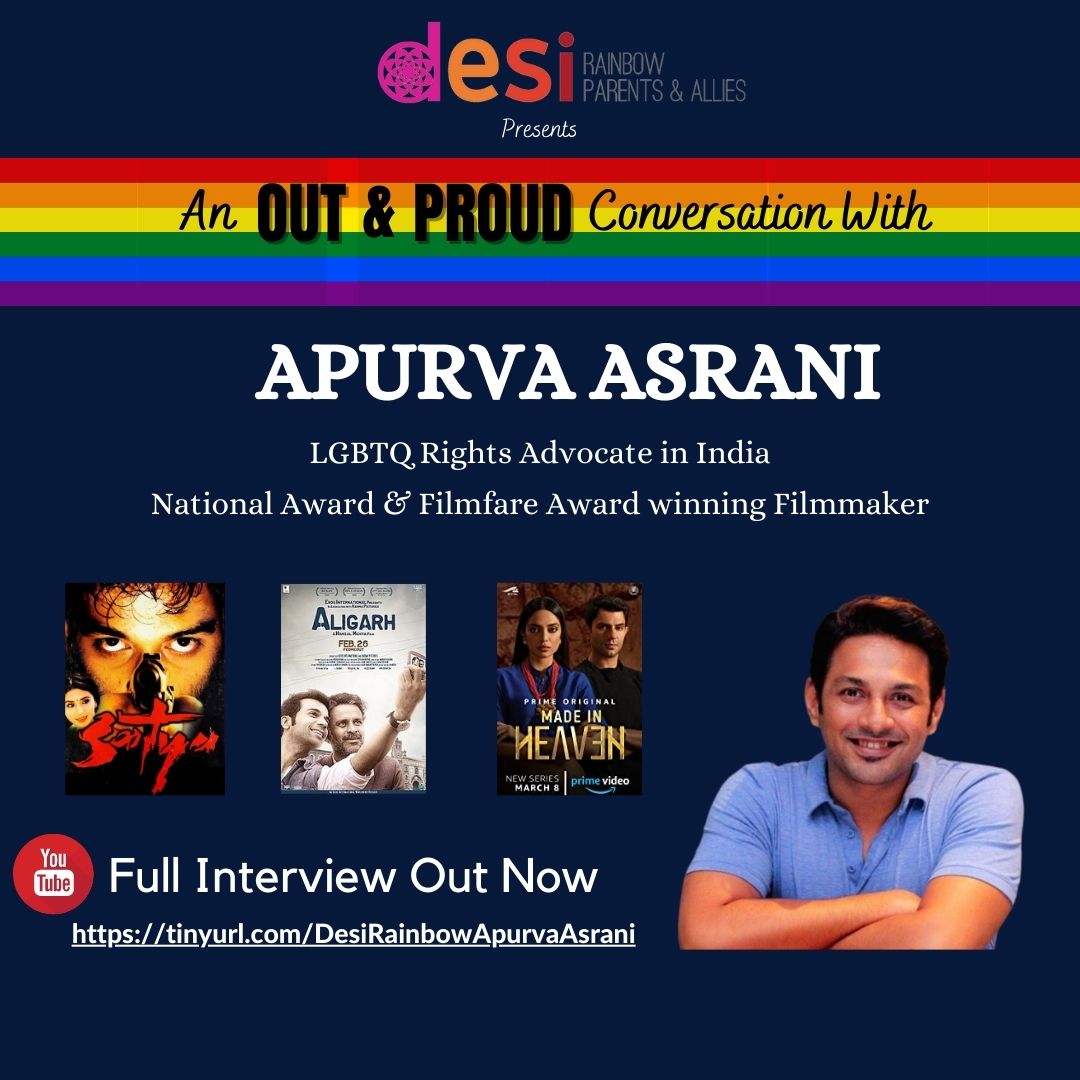 desirainbow1's tweet photo. It's been a year since we started our Proud Possibilities program! Our first conversation was with Apurva Asrani @apurva_asrani.
Listen to our conversation here: https://t.co/sPkTqnRBqr
#proudpossibilities #desirainbow #possibilitymodel #desilgbtq #desipride #desifamily https://t.co/zhSdgv6Dqw