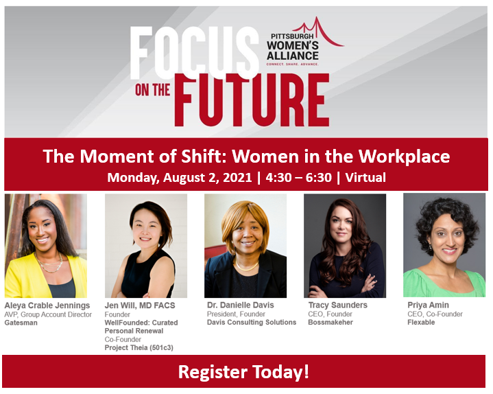 MereKlein's tweet photo. Join the @pgh_alliance &amp; our panel of esteemed speakers for The Moment of Shift on Monday, 8.2. Designed to support you wherever you are in the career journey - whether it's finding a new job, a new career or even a new connection - this is for you. https://t.co/x38RtUVA0J https://t.co/scvFOBtmaq