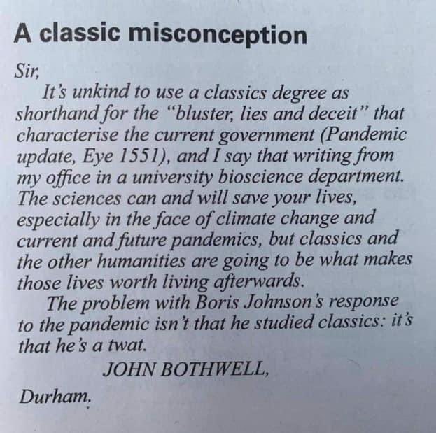 Scientists4EU's tweet image. True story.