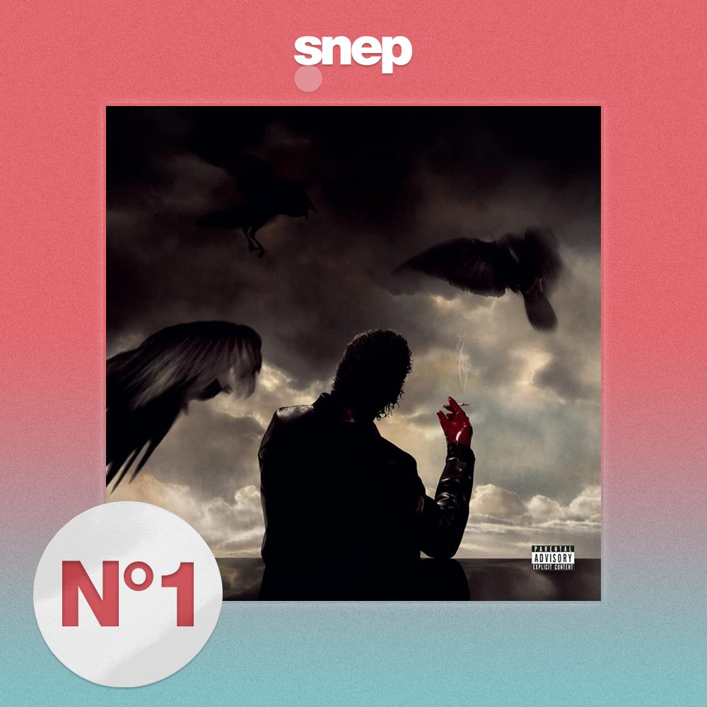 À la première place du Top Albums de la semaine, le nouvel album de Laylow "L'Étrange Histoire de Mr. Anderson" avec 34 446 équivalents ventes 👏