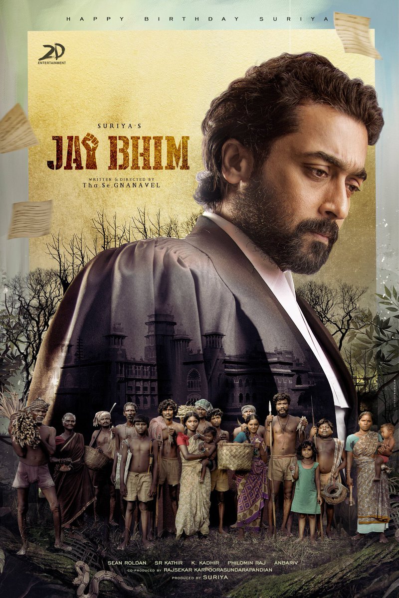 rajisha_vijayan's tweet photo. Excited to share the First Look of
#JaiBhim #ஜெய்பீம்

Happy Birthday @Suriya_offl sir 🥰
#Suriya #HBDSuriya #JaiBhimFirstLook https://t.co/DVc4aKjpB1