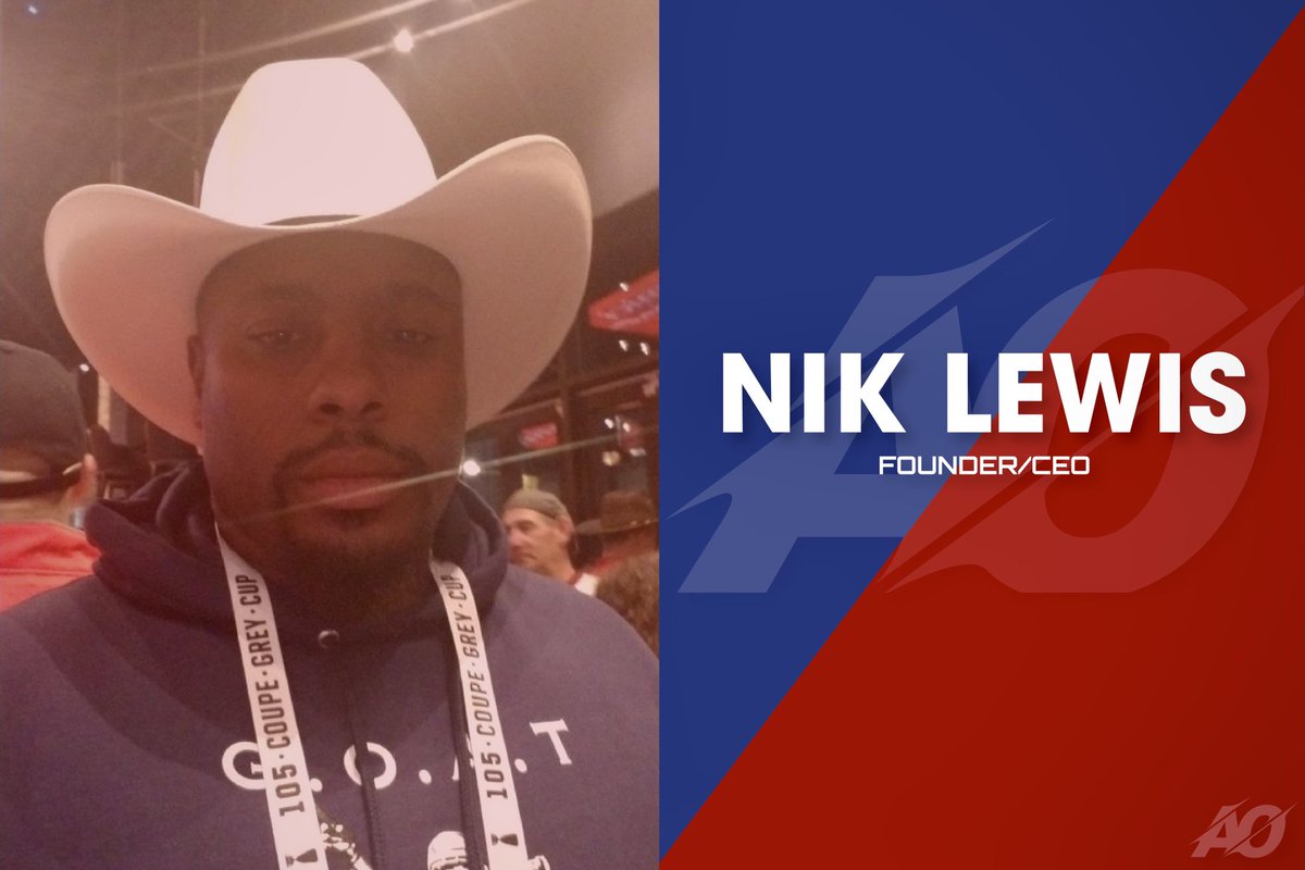 Meet our Team!

We are kicking things off with our fearless, fun-loving, first-down factory, Hall of Fame caliber person off the field and on, our Founder/CEO, <a href="/nikel18/">Nik Lewis (🐝, 🐝) 1126</a> ! 💼 🏈

Stay tuned for the introduction of all the members of our advisory board over the next couple weeks!