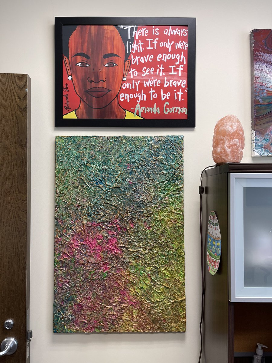 kkeithecsd's tweet image. I love my @panhandle__slim poster capturing the words of @TheAmandaGorman 
It’s hanging in my School Counseling office at the Effingham College &amp;amp; Career Academy.
#BeTheLight #StudentView