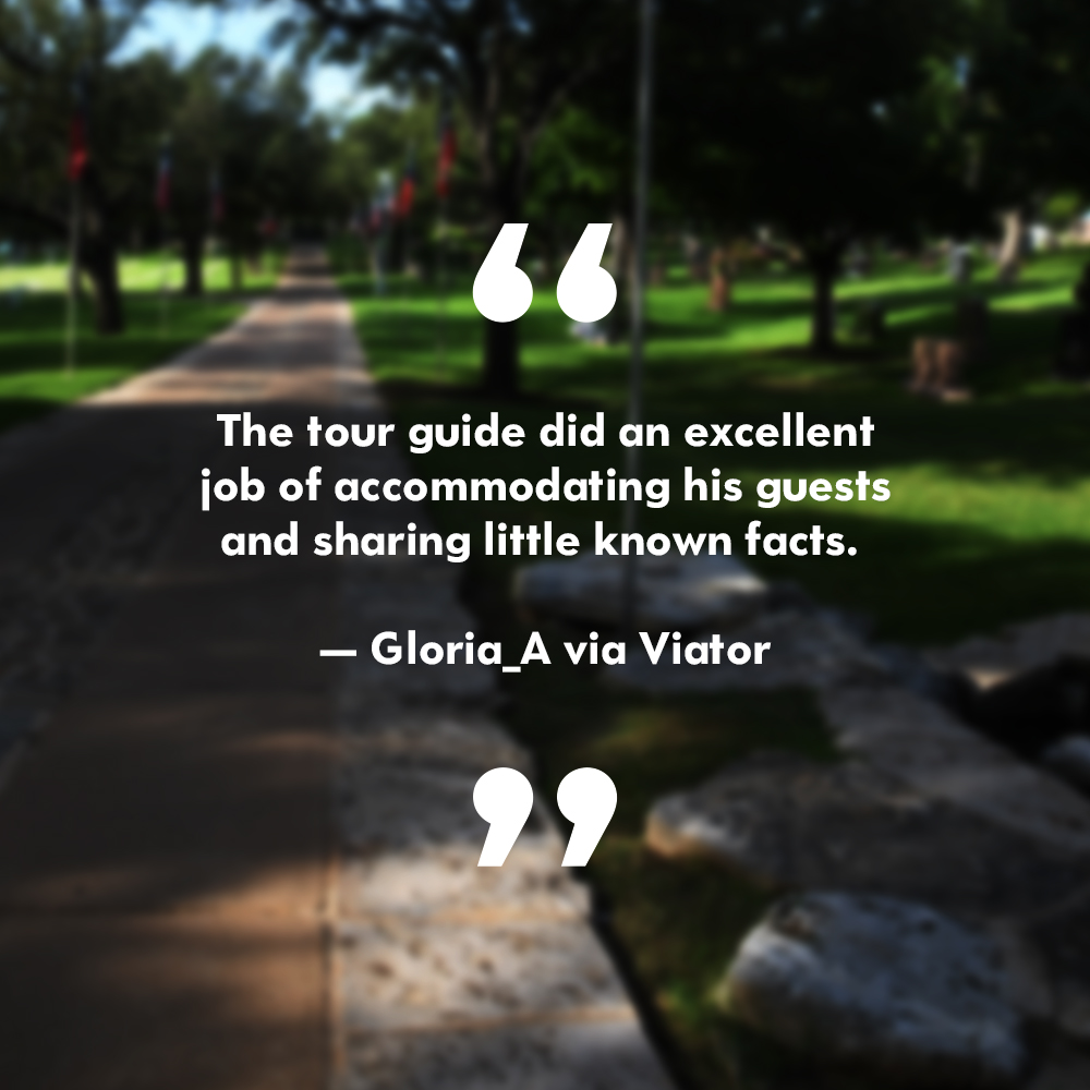 AOToursAustin's tweet photo. It's Friday, and we're here with a review to share ✨ Way to go Joel!

Book your tour now at https://t.co/SUud6WxqFV

#AOToursAustin #FanFriday #Reviews #TexasStateCemetery #AustinTours #StuffToDoAustin https://t.co/rLwN4yvYrC