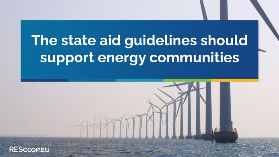 SocialEcoEU's tweet photo. We support this position➡️#StateAid guidelines should support #EneryCommunities & #REScoops #RenewableEnergyCoops
For a more democratic #EnergyTransition, for a #GreenTransition at the service of people & #LocalCommunities https://t.co/qaUHyMqoWn