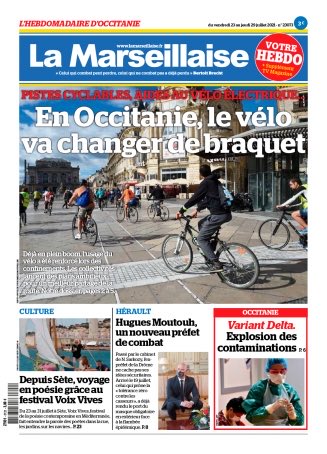 vernafrancoise's tweet photo. Le vendredi, La Marseillaise l’Hebdo d’Occitanie est en kiosque et sur la https://t.co/7TYIRzDkdA Bonne lecture ! ⁦@lamarsweb⁩ ⁦@LeoPurguette⁩ @RemyCougnenc⁩ ⁦⁦@alan_bernigaud⁩ ⁦@Vingtrinier34⁩ ⁦@ChanselJ⁩ ⁦@priscaborrel⁩ https://t.co/8FI2tcd82i