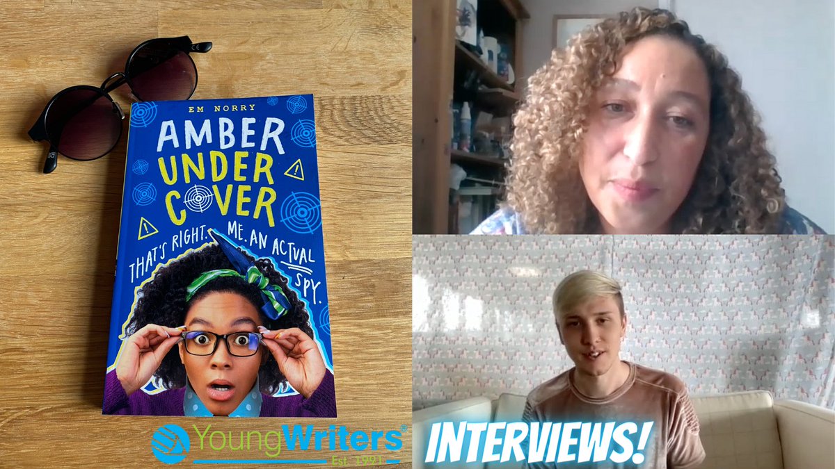 YoungWritersCW's tweet photo. Need writing advice? Want to know how to make it as a writer? Want to know how to build your career? ๐๐๐
@elnorry_writer explains how she made a career through hard work and skill! Oh, and there are spies too ๐ต๏ธ
#authorinterview #amberundercover
https://t.co/eufo9rvGfH https://t.co/M3wHPJs14R