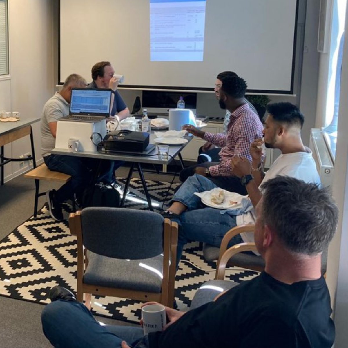 It’s #FeelGoodFriday again at the Activ8 offices, and this week we’re taking the time to celebrate our hardworking team. Although our staff is working remotely, we finally took some time last week to meet, catch-up and collaborate safely at our Watford offices ☕🥐